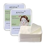 Cleansing Cotton, 80Pcs Non-woven Makeup Remover Cotton Pads Multi-purpose Makeu