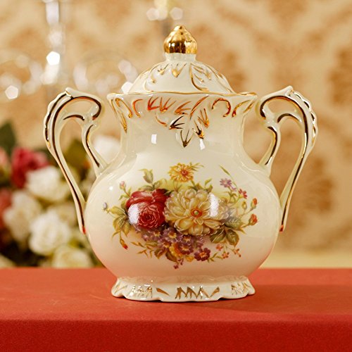 Dinner Sets HAIZHEN Coffee Set With 15 Pieces European Tea Sets Ceramic