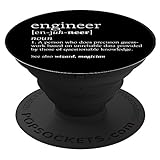 Engineer Definition Black PopSockets Stand for