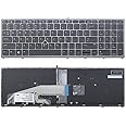 New Genuine Keyboard for HP ZBook 15, 17 G3 Backlit Keyboard PK131C32A00 848311-001