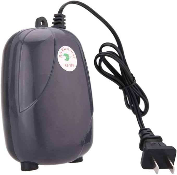 Meshin Dual Outlet Aquarium Air Pump Aquarium Ultra Silent