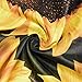 Bathroom Shower Curtain Sunflower Shower Curtains Set 12 Hooks Included, Waterproof Durable Fabric Bath Curtains Odorless Bathroom Decoration