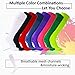 Dsource Unisex Soccer Socks Knee High Solid Baseball Football Sports Team Socks 2,6,10 Pairs