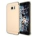 Hard Case For Samsung Galaxy S7 Edge 3 in 1 Anti-Scratch Shockproof Electroplate Cover Snap on Protective Case by Sophili - Golden