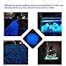 CHASOEA 100 pcs Man-made Glow Pebbles Stones Glow in the Dark Stones Garden Decor Glow Gravel Stones for Garden Walkway And Fish Tank Decoration,And Children Play Games