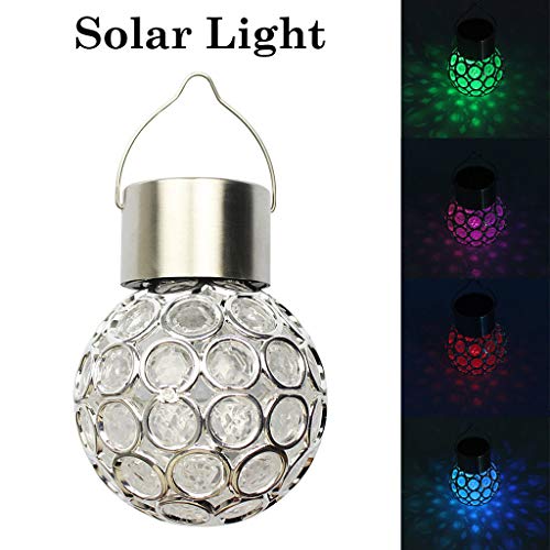 image for DEESEE(TM)_Home Clearance Sale!DEESEE(TM)Waterproof Solar Rotatable Ou