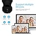 Home Security Camera Wi-Fi IP Camera, Wonbo Wireless HD 3MP Pan/Tilt/Zoom 2.4G with 2-Way Audio, Motion Detection, Night Vision, Auto-Cruise, Remote Monitor for Baby Pet Elder (Android/iOS)