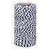 ROSENICE Natural Cotton Twine String Bakers Twine 100M (Navy Blue White)