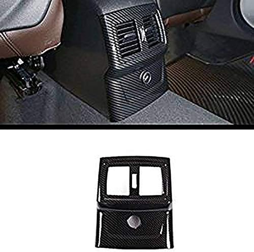 Carbon Fiber Style Rear Row AC Vent Outlet Cover Trim Accessories For X1 F48 20i 25i 25le 2016-2018