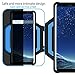 LOVPHONE Samsung Galaxy S8 Plus//S9 Plus Armband & Armour Case Set with QuickMount Sport Running Armband + Premium Protective Case with Kickstand for Galaxy S8 Plus//S9 Plus-S