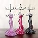 TRENTON New Mannequin Jewelry Stand Earring Necklace Holder Display Stand Evening Dress Lady Figure - Pink
