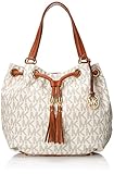 Michael Kors Handbag Jet Set Item Large Signature Tote Vanilla