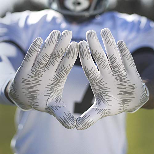 Cutters Rev Pro Ultra Grip Football Wide Receiver Gloves, Youth and