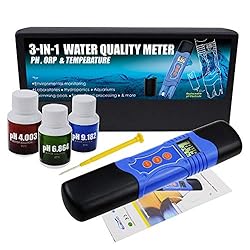 Digital pH ORP Meter with Temperature Measurement