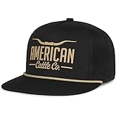 American Cattle Co. Longhorn Adjustable Snapback Western Hat