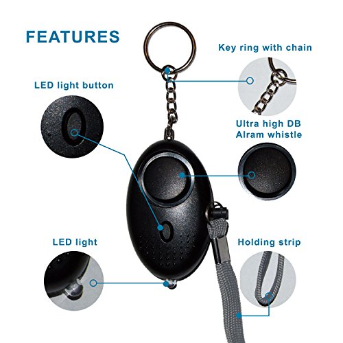 Personal-Alarm-Keychain-Self-Defense-Security-Device-for-Women-Men-Kids-Students-with-LED-Light-130db-3-PACK-by-GRP-Direct