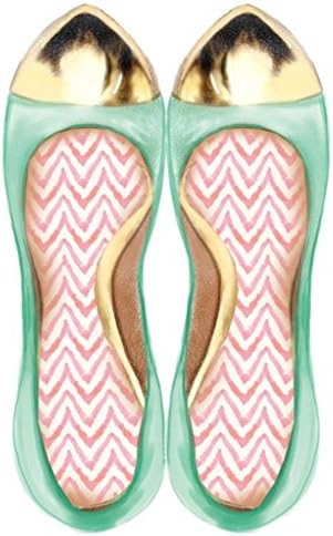Lady Jayne Gold Tip Green Shoes Notepad No Size