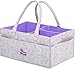 Baby Diaper Caddy Organizer - Large Diaper Caddy Tote - Baby Shower Gift for Boy Girl - Changing Table Organizer - Newborn Registry Must Have - Cloth Diaper Caddy - Baby Toys Organizer