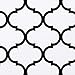 Duck Smooth Top EasyLiner, 20-inch x 6 Feet, Black Quatrefoil