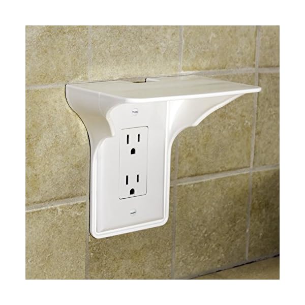 Storage Theory | Power Perch | Ultimate Outlet Shelf | Easy Installation, No Additional Hardware Required | Holds Up to 10 lbs - Image 10