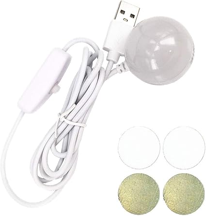 Amazon Co Jp Dzydzr 3w 5v Usb Led 磁気ランプナイトライトスイッチ付き1 5m延長コードコンピュータ Pc ノートブック キャンプ旅行 ウォームホワイト ホーム キッチン