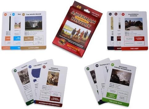 The Classic Historian American History Go Fish Game
