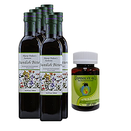 Buy Maria Treben's Authentic Swedish Bitters (6bottle/16.9oz/500ml