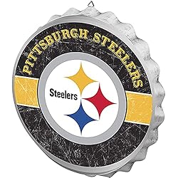 FOCO Pittsburgh Steelers NFL Metal Distressed