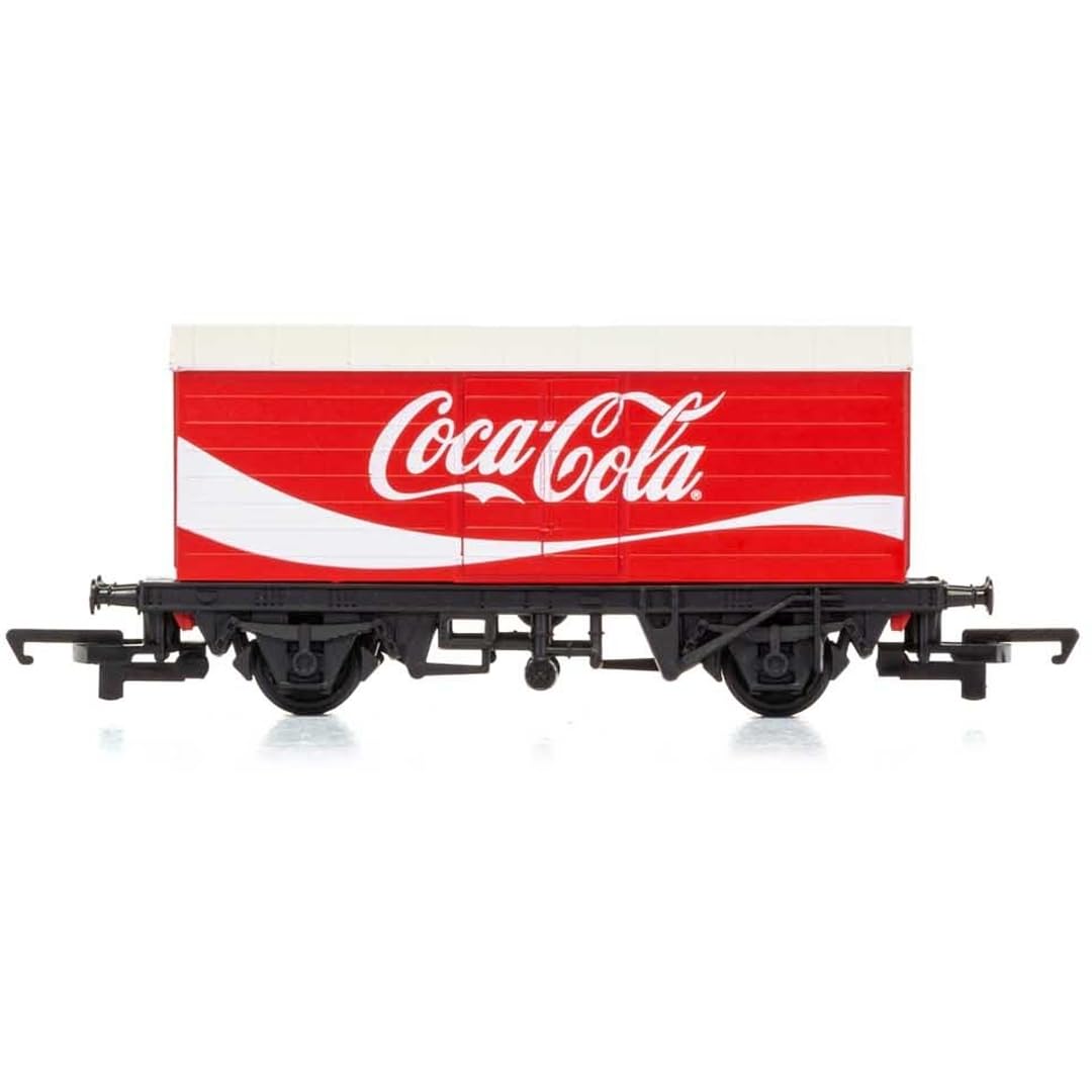 Hornby R6934 LWB Box Van, Coca-Cola Rolling Stock - Wagon