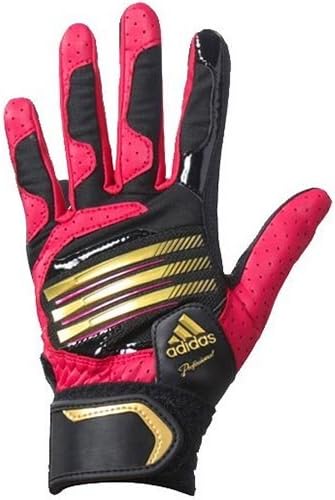 Amazon アディダス Adidas Professional アディダスプロフェッショナルバッティンググローブ Jr 両手用 ピンク ブラック Adj Kbk34 Ah8045 Adidas アディダス グラブ ミット