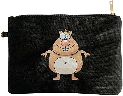 Big Belly RatMulti-purpose Canvas Zipper Makeup Bag