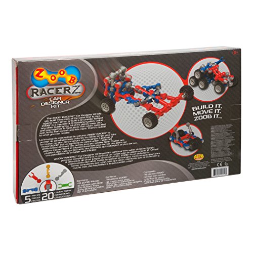 ZOOB RacerZ Car Designer Toys & Games, Building Toys, Building Sets