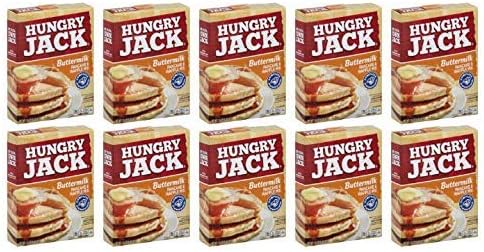Hungry Jack Buttermilk Complete Pancake and Waffle Mix, 32oz (2 count) (Pack of 5)