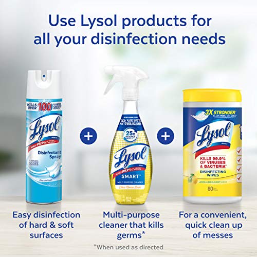 LYSOL SMART MULTI-PURPOSE CLEANER REFILL CARTRIDGE, CITRUS BREEZE, 0.39 FL OZ