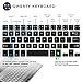 Cooper Backlight Executive Keyboard case Compatible with Acer Iconia Tab 8 FHD, 8 W | 2-in-1 Bluetooth Wireless Backlit Keyboard & Leather Folio Cover | 7 Color LED Keys (Black)