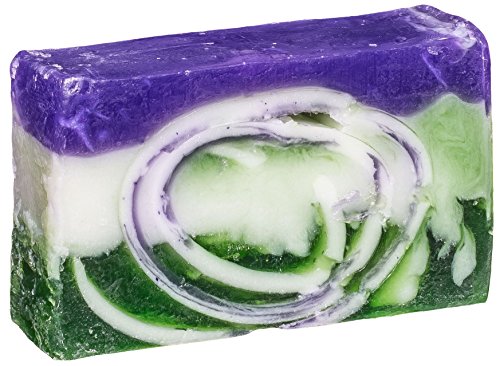 AIRA Handmade Organic Soap - Herbal Bar Body Soap Infused with Lavender, Lime & Lemongrass Extract - Certified Organic Ingredients & Therapeutic Essential Oils -No-Chemical Handmade Soap (4 Ounces)