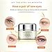 The Best Eye Wrinkle Cream. Remove Bags, Dark Circles Under Eyes, Refresh Puffy Eyes & Get Rid of Wrinkles. Triple Action Anti Aging Moisturizer. Peptides, Retinol & Hyaluronic Acid. 100% Guaranteed, 20g