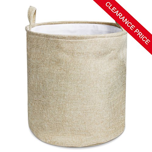 Wimaha 13x15in, measure size, please solid foldable linen laundry…
