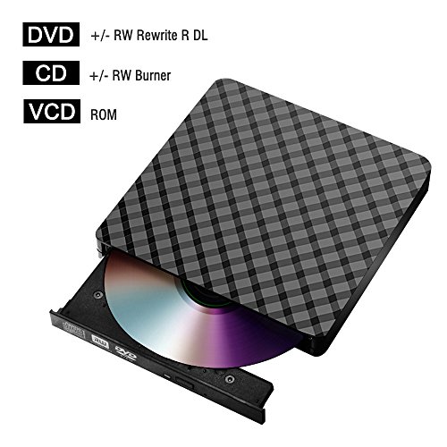 External cd/dvd drive for laptop usb 3.0, portable cd d…