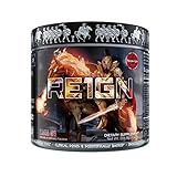 RE1GN All-in-One Pre Workout by Olympus Labs | Pre Workout Bodybuilding Supplement for Epic Pump & Endurance, Intense Energy & Immaculate Focus | Delicious Fast-Acting Formula | 20 Servings