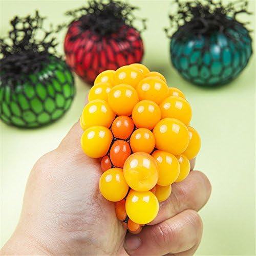 POPLAY Mesh Squishy Ball/Vent Toys,4 PCS