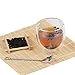 KUWAN 8.5 Ounce Glass Coffee Cup with Spoon Heart Shaped Strong Double Wall Insulated Borosilicate Thermo for Tea