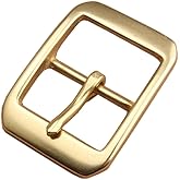 kokungkuan SENWA Single Prong Rectangular Belt Buckle-1.6"(40mm) for 1.5"(38mm) Belt