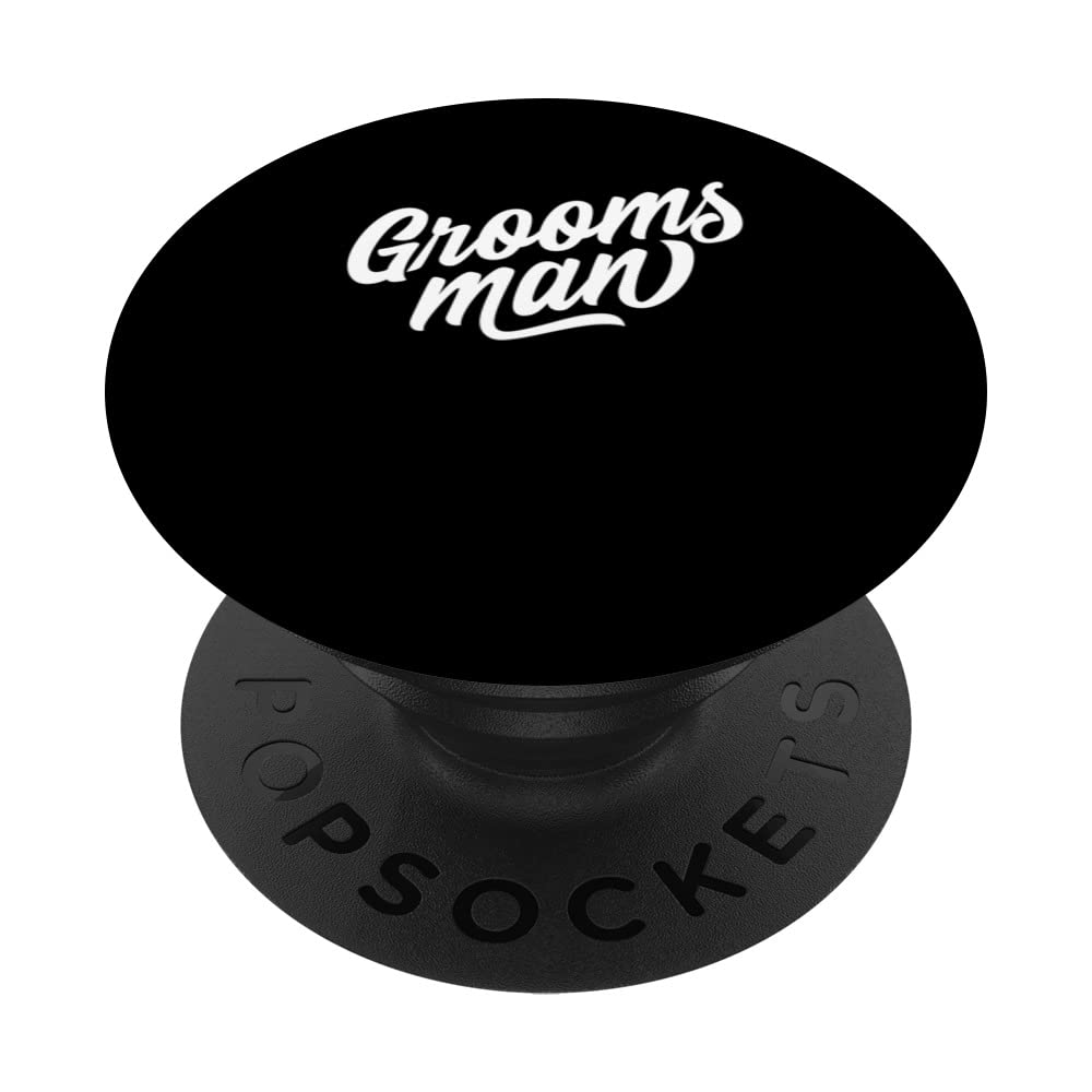 Groom's Crew Groomsman Bachelor for Groom PopSockets Swappable PopGrip