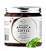 Facial Exfoliator Coffee & Pumpkin Peeling Gel Scrub Mask Hydrating Face Moisturizer Pore Cleansing Brightening Skin Helps Acne Vegan Organic Ingredients Retinol Vitamin E C. Men, Women 8 Fl oz.