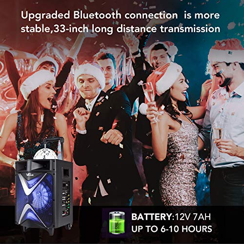 2 Subwoofer+Bluetooth+Microphones+Performance+Activities