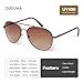 Duduma Premium Classic Sunglasses Mirrored Lens Sunglasses for Men and Women UV400 Protection