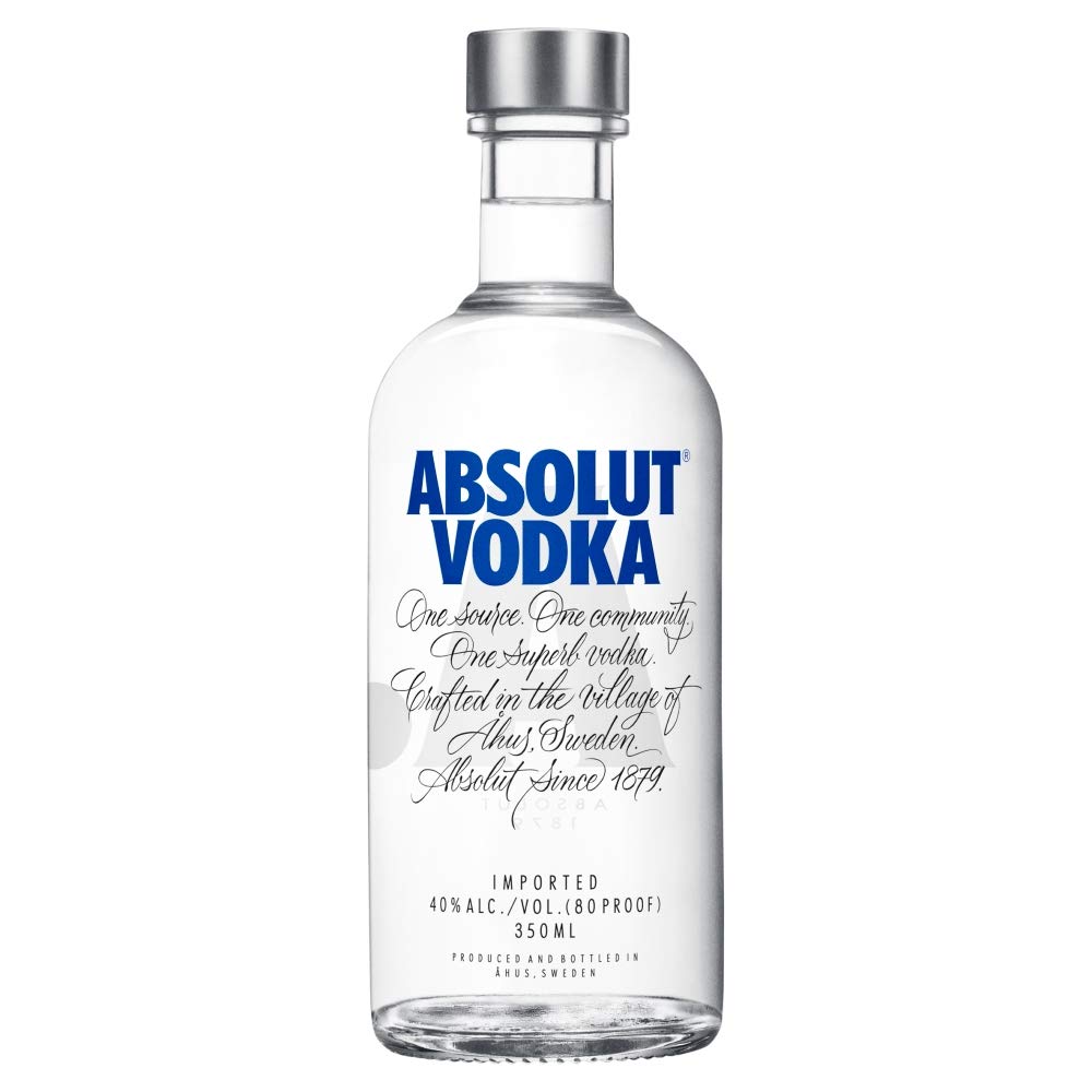 Absolut Blue Original Vodka, 35 cl Amazon.co.uk Grocery