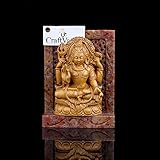 Collectible India Stone Hindu Goddess Shiva Statue Lord Nataraja God Figurine Handmade Shiv Blessing Sculpture(6 Inches)