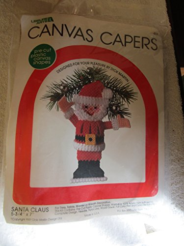 Santa Claus - Leisure Arts Plastic Canvas Capers Kit 401